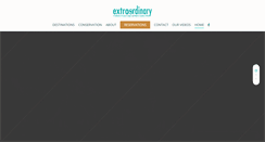 Desktop Screenshot of extraordinary.co.za